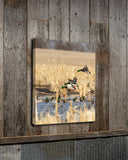 Flooded Cornfield Mallards Canvas Print